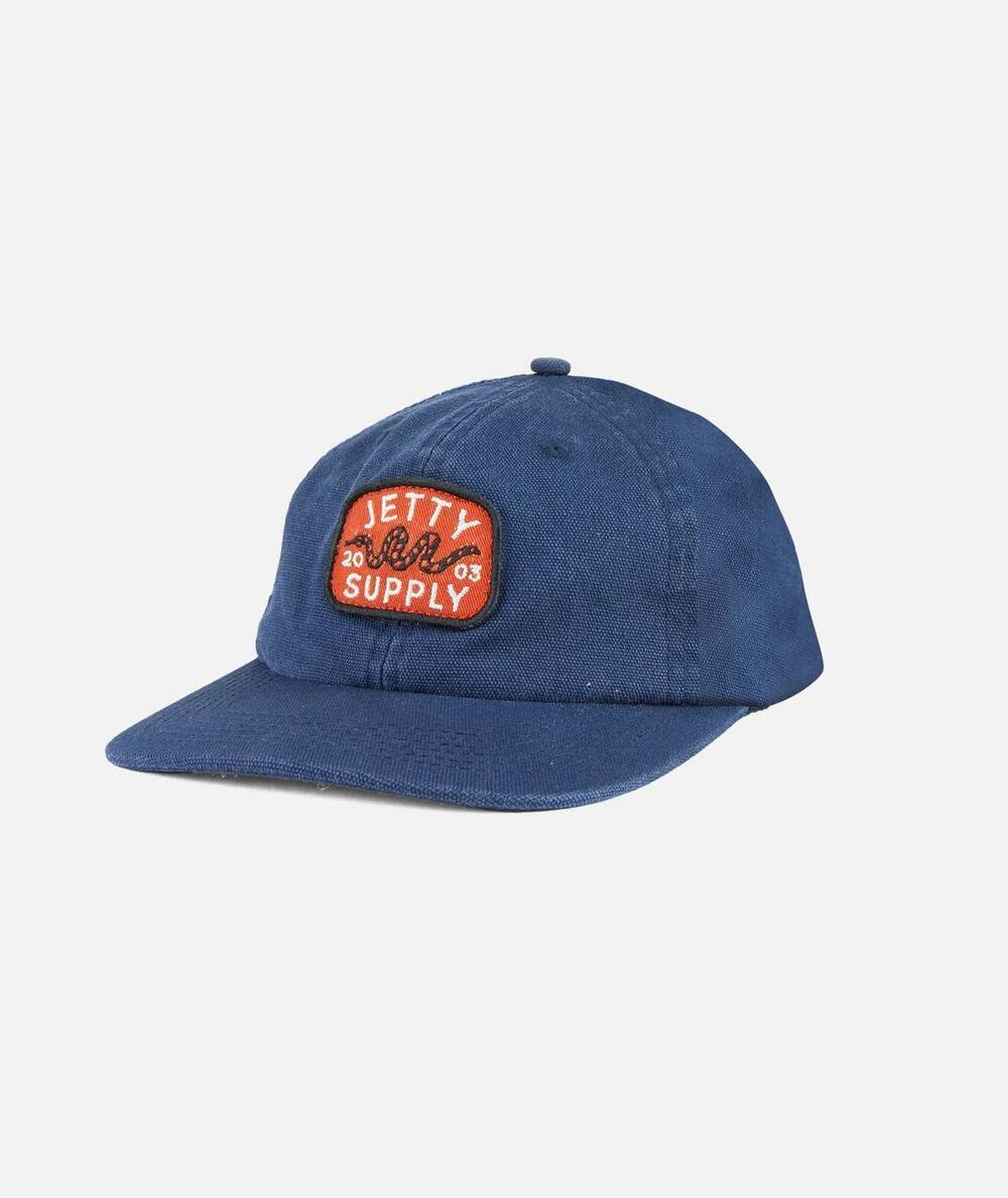 NEW JETTY men's tread snapback hat in navy